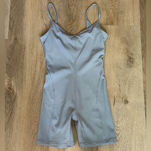 lululemon athletica - ribbed onesie - chambray